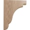 Ekena Millwork 1 3/4"W x 7 1/4"D x 9 1/2"H Bedford Wood Bracket, Mahogany BKTW02X07X10BEGM - alternate 4